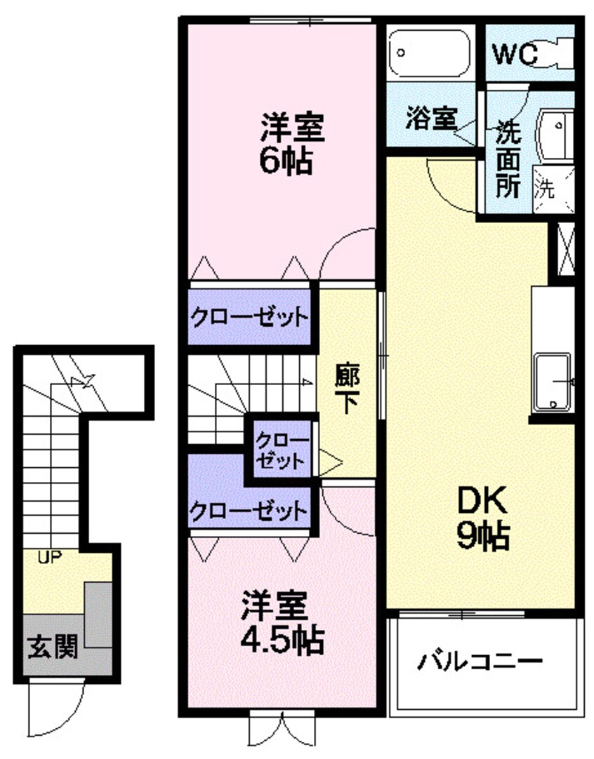 間取図 グリーンヒルズ　Ｃ