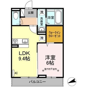 間取図 グリーンヒルズ Ⅵ