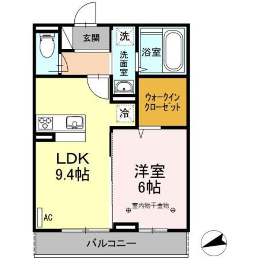 間取図 グリーンヒルズ Ⅵ