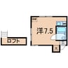 アウルハウス 1Rの間取り