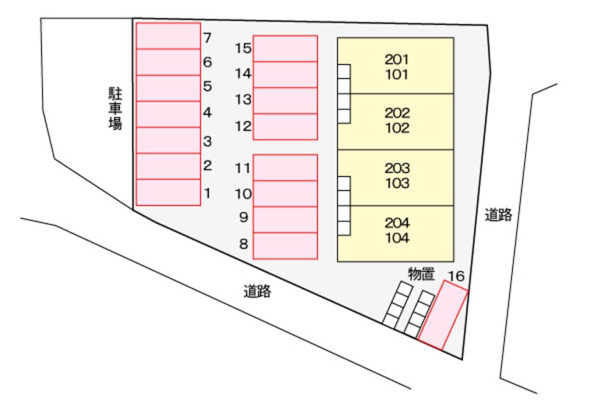 駐車場 パルテール　ヒルズ
