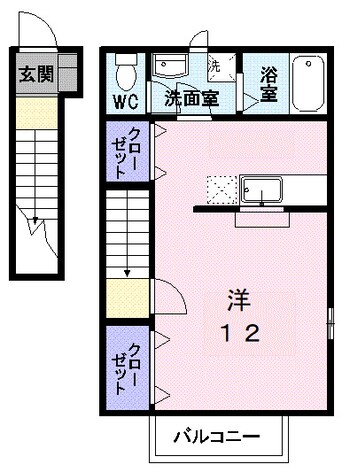 間取図 リトル　マーシュ　Ⅰ