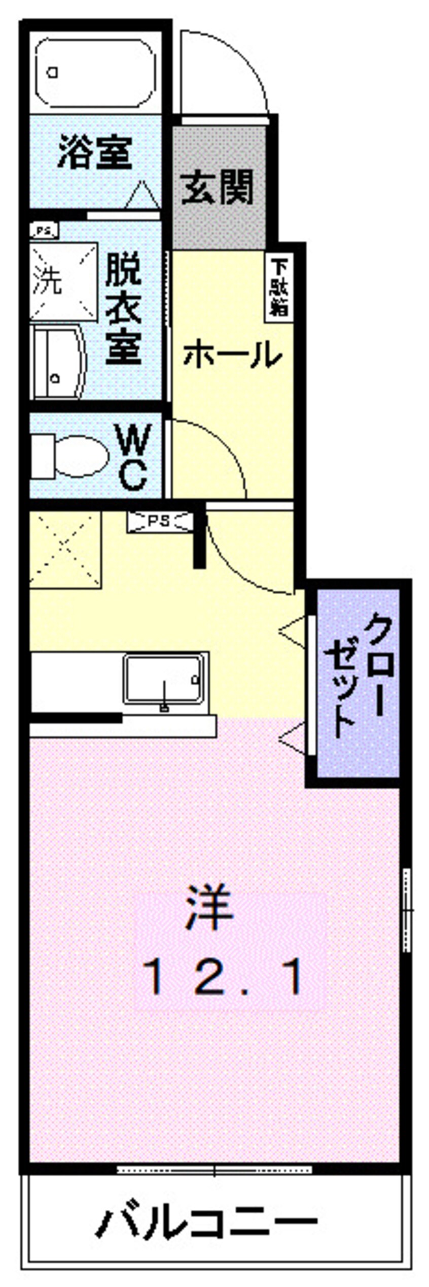 間取図 ラ・スクェア