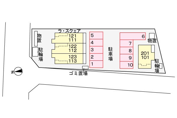 駐車場 ラ・スクェア