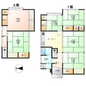 間取図 印役町戸建て