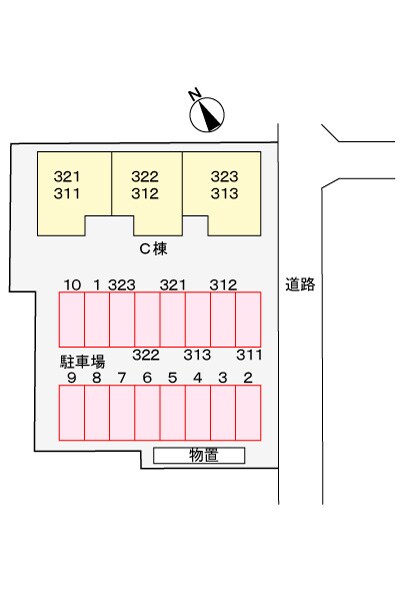 駐車場 アスペンベールＣ