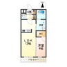 ボルツⅣ 1LDKの間取り