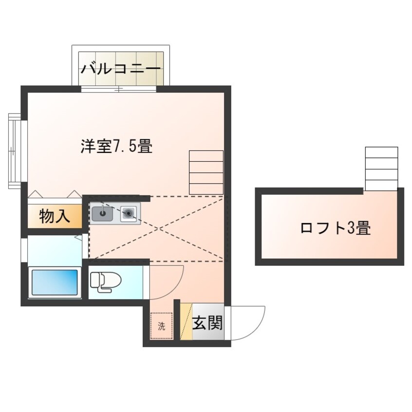 間取図 システィハイム