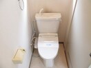 落ち着いたトイレです 東原タリアセン