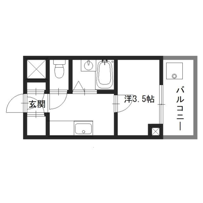 間取図 シティーヒルズⅡ