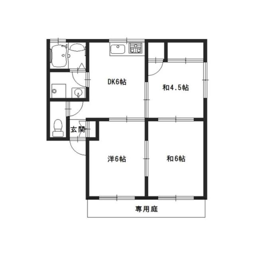 間取図 ファミール御立東