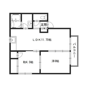 間取図 ファミール御立東