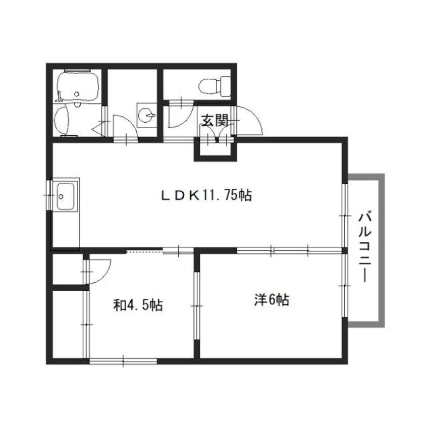 間取図 ファミール御立東