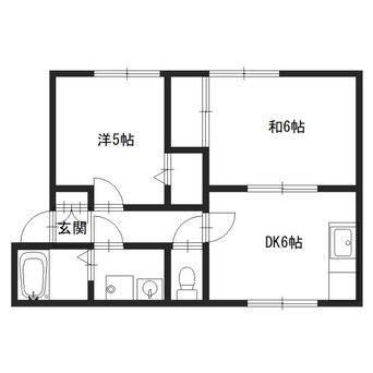 間取図 パセオ亀山