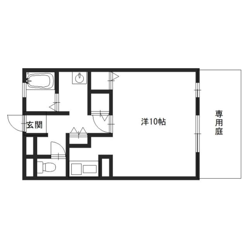 間取図 メゾンボヌール