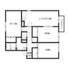 セジュール大町 3LDKの間取り