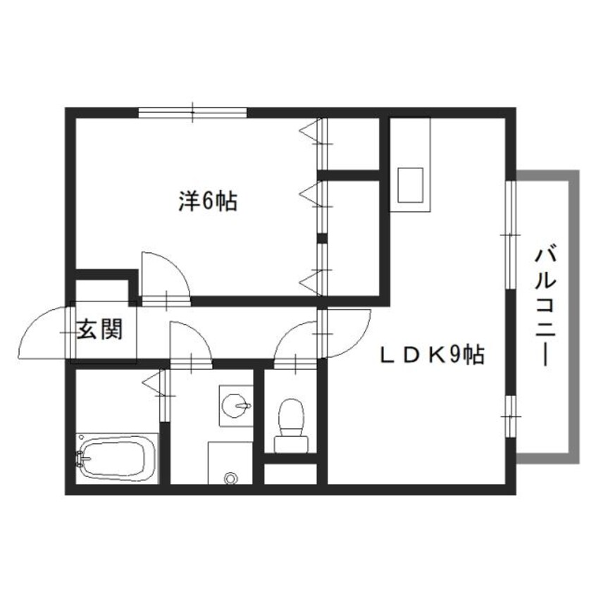 間取図 サニーハイツ