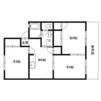 間取図 サニー・コーポラス