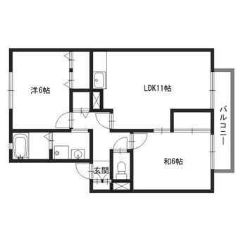 間取図 ウィズコート