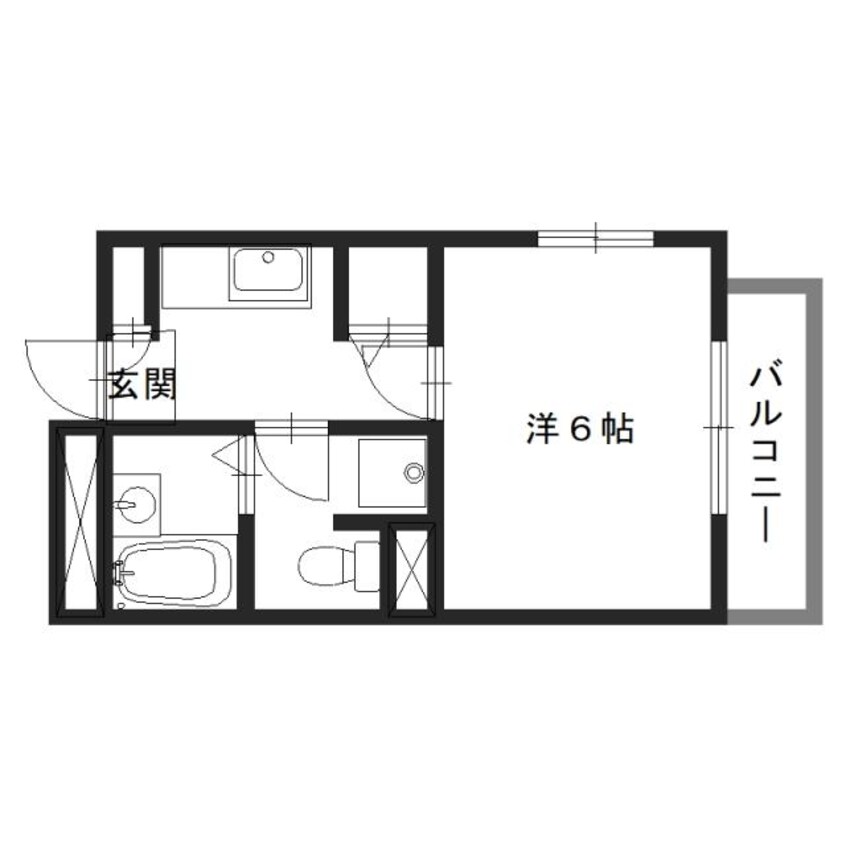 間取図 南駅前マンション