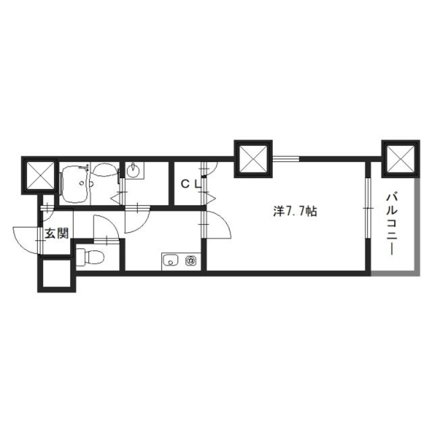 間取図 レジデンスＭ姫路