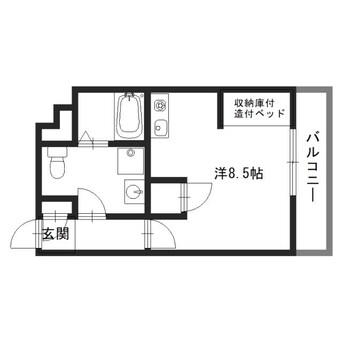 間取図 プライム英賀保