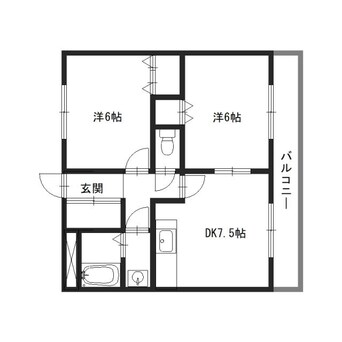 間取図 フレシール土山