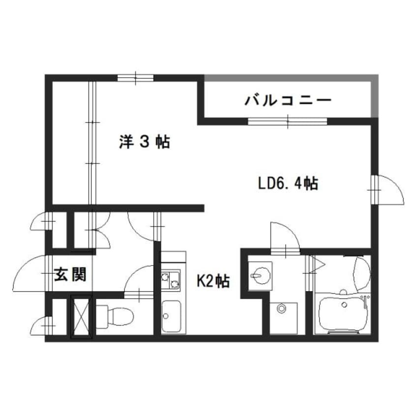 間取図 グランベール東姫路