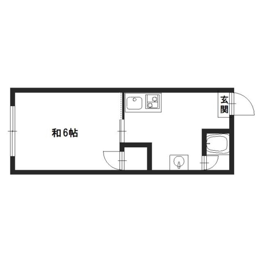 間取図 レアール増位本町