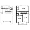 田寺借家 3LDKの間取り