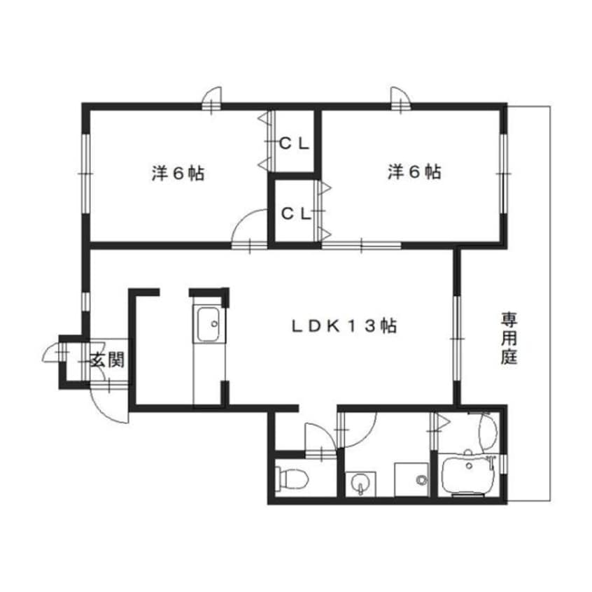 間取図 ルシエール本城