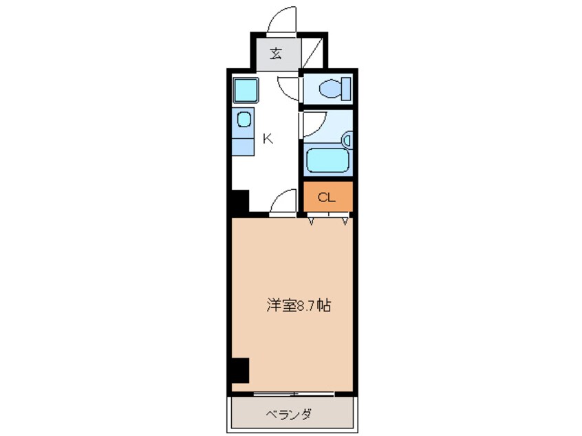 間取図 ルミエール青山６