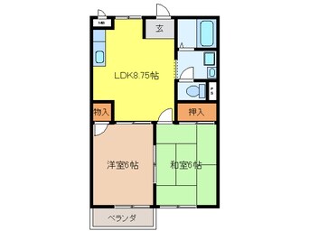 間取図 Ｋ`Ｓ　ＨＯＵＳＥ