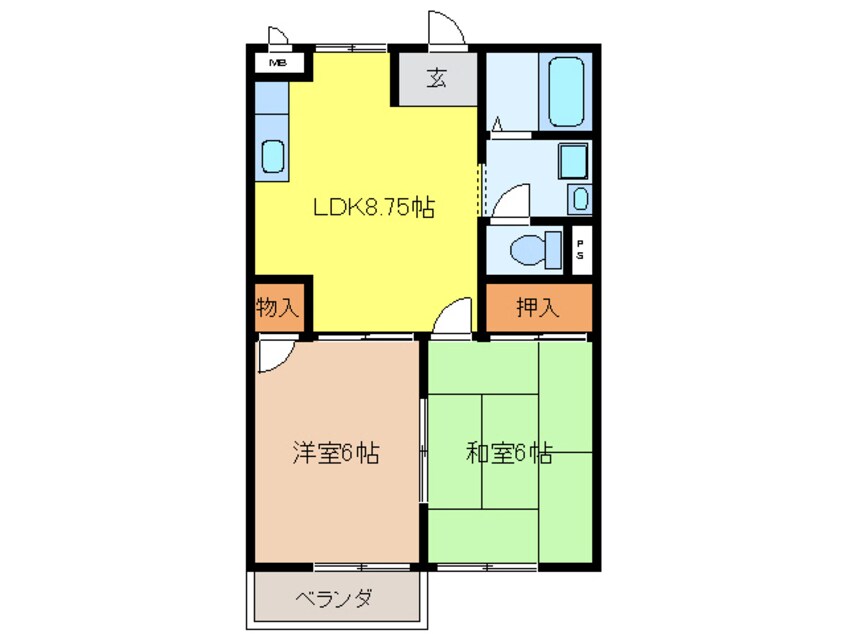 間取図 Ｋ`Ｓ　ＨＯＵＳＥ