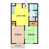 Ｋ`Ｓ　ＨＯＵＳＥ 2LDKの間取り