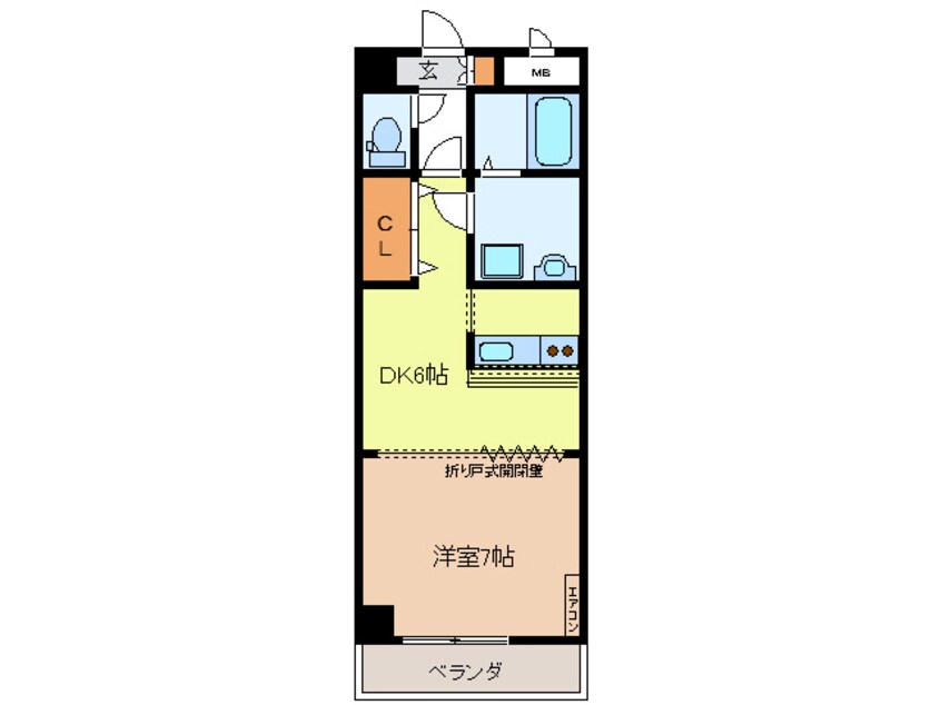 間取図 ルミエール青山　８