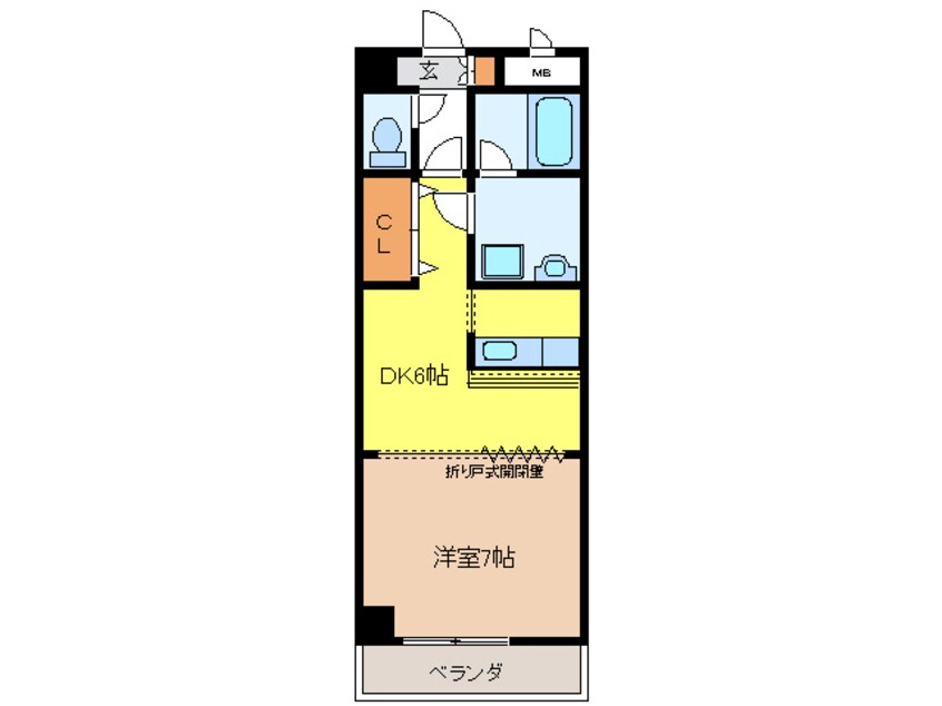 間取図 ルミエール青山　８