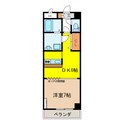 ルミエール青山　８の間取図
