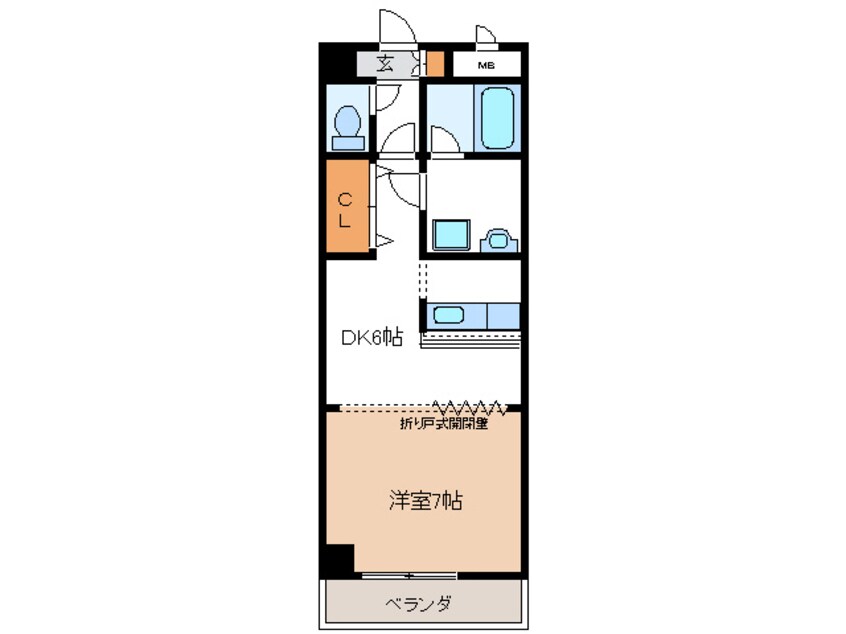 間取図 ルミエール青山　８