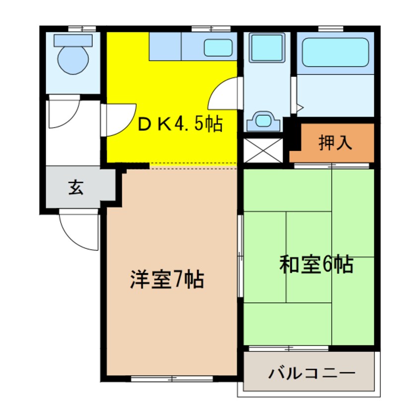 間取図 メゾン正木