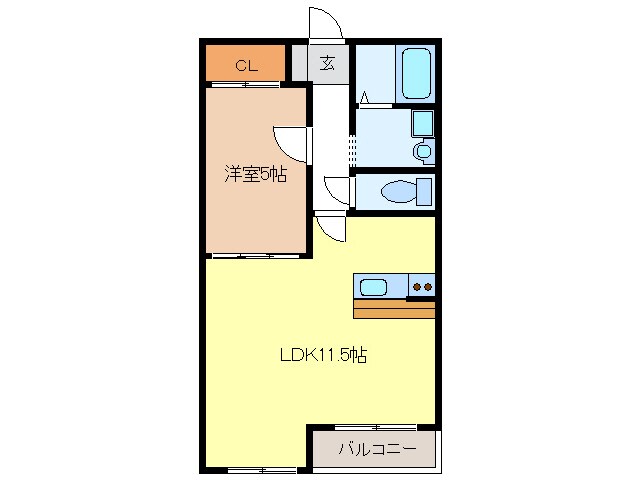 間取り図 フレシールⅠ