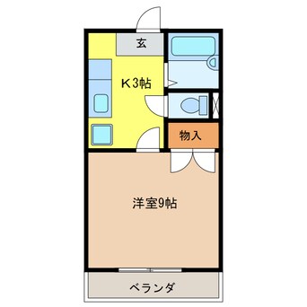 間取図 コーポドリーム