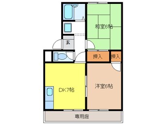 間取図 メゾンハーベスト　Ｃ棟
