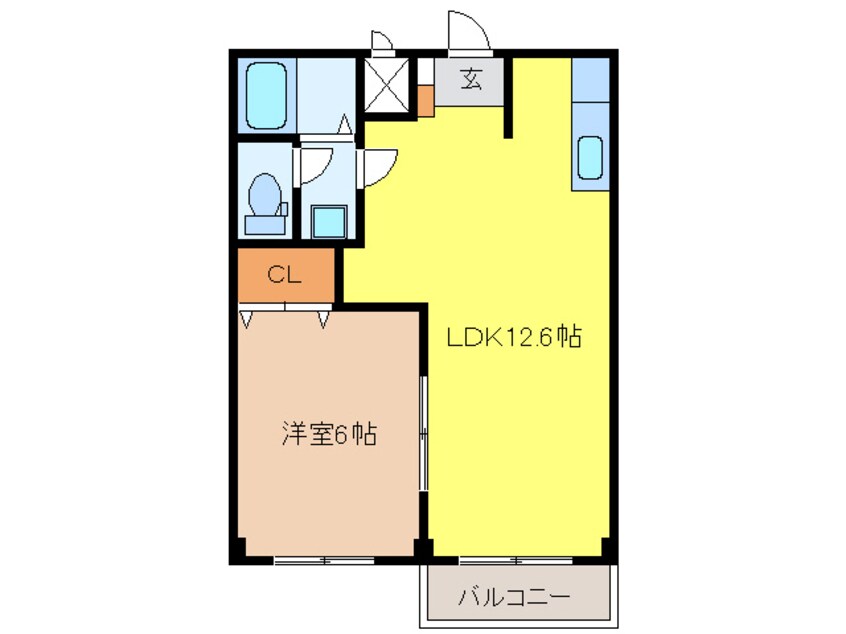 間取図 シティハイツ野田