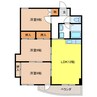 シェラトン広瀬 3LDKの間取り