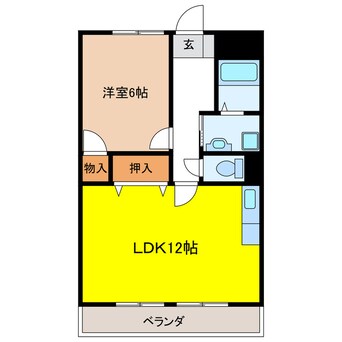 間取図 サンフラワー正木Ⅱ