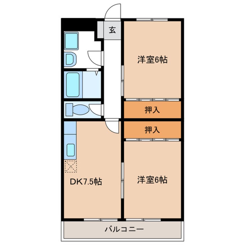 間取図 メゾン大島