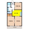 アルデアＭ 3DKの間取り