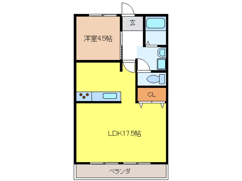 間取図 アルデアＭ