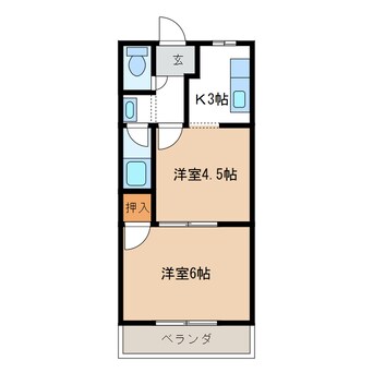 間取図 コミュニティタウン８９　